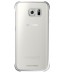 Kit incarcare wireless Samsung Galaxy S6 Edge, Charger Black + Clear Cover Silver